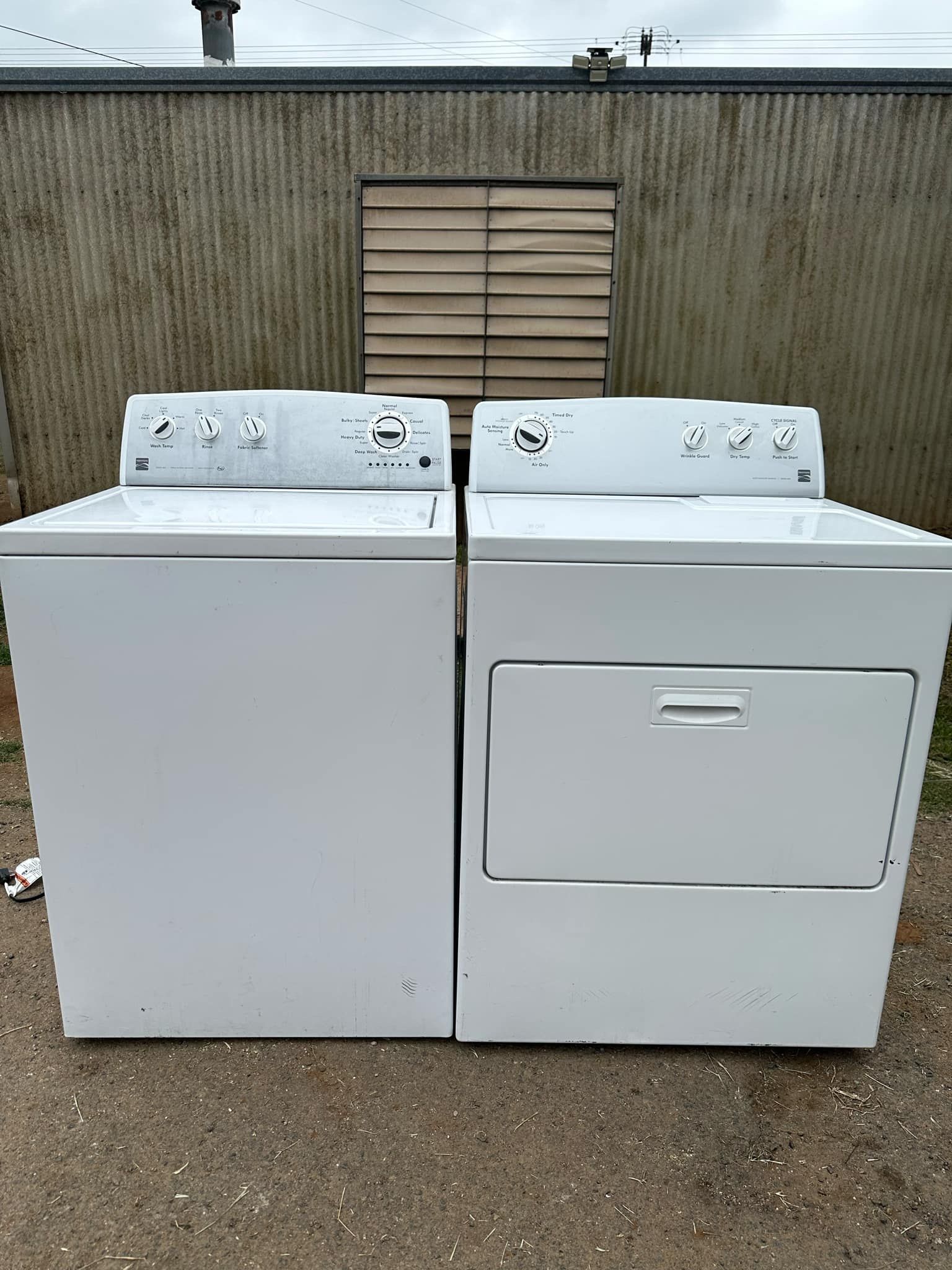 Kenmore Washer And Electric Dryer
