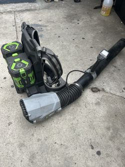 Ego commercial 56 volts backpack leaf blower
