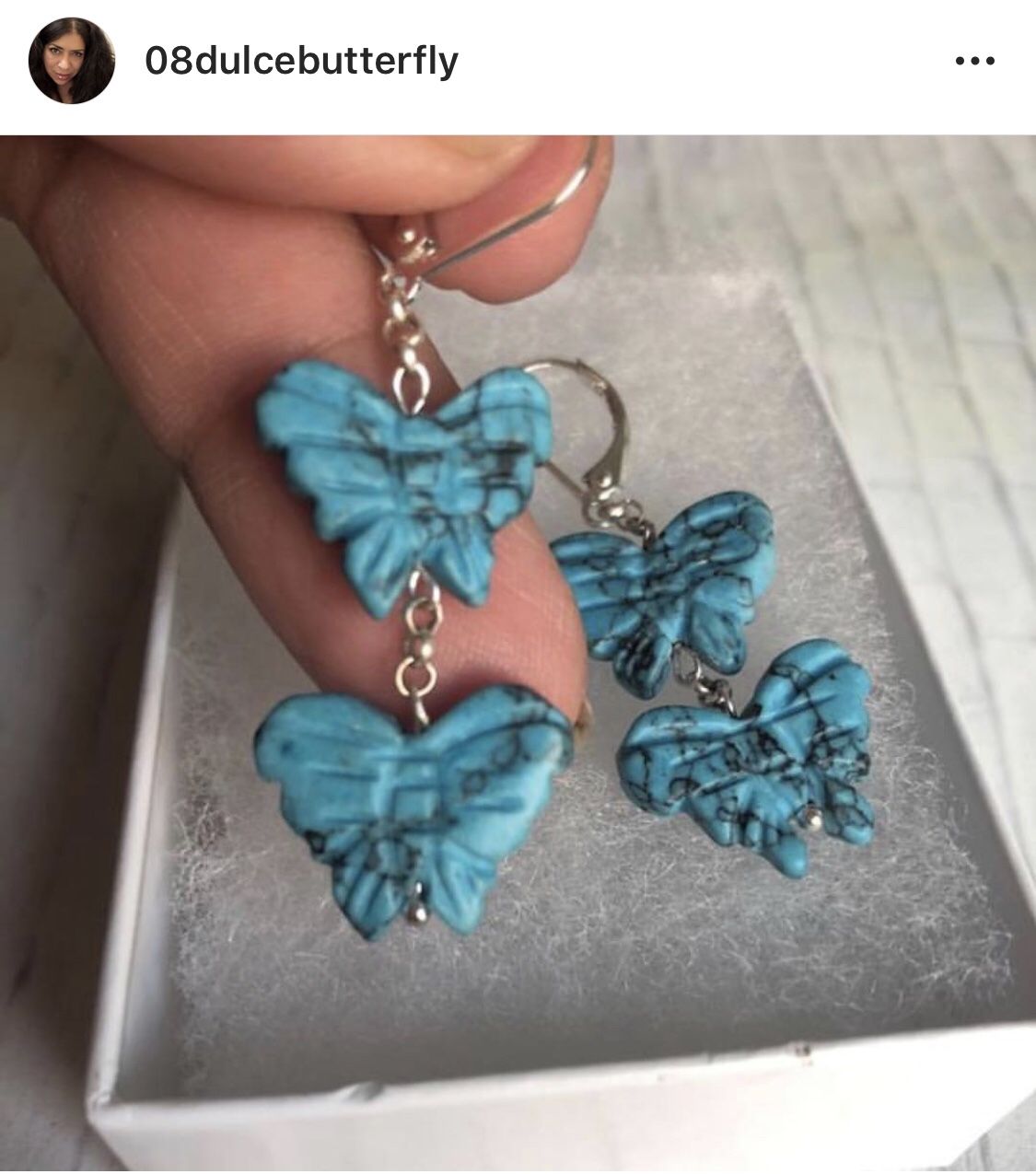 Turquoise earrings