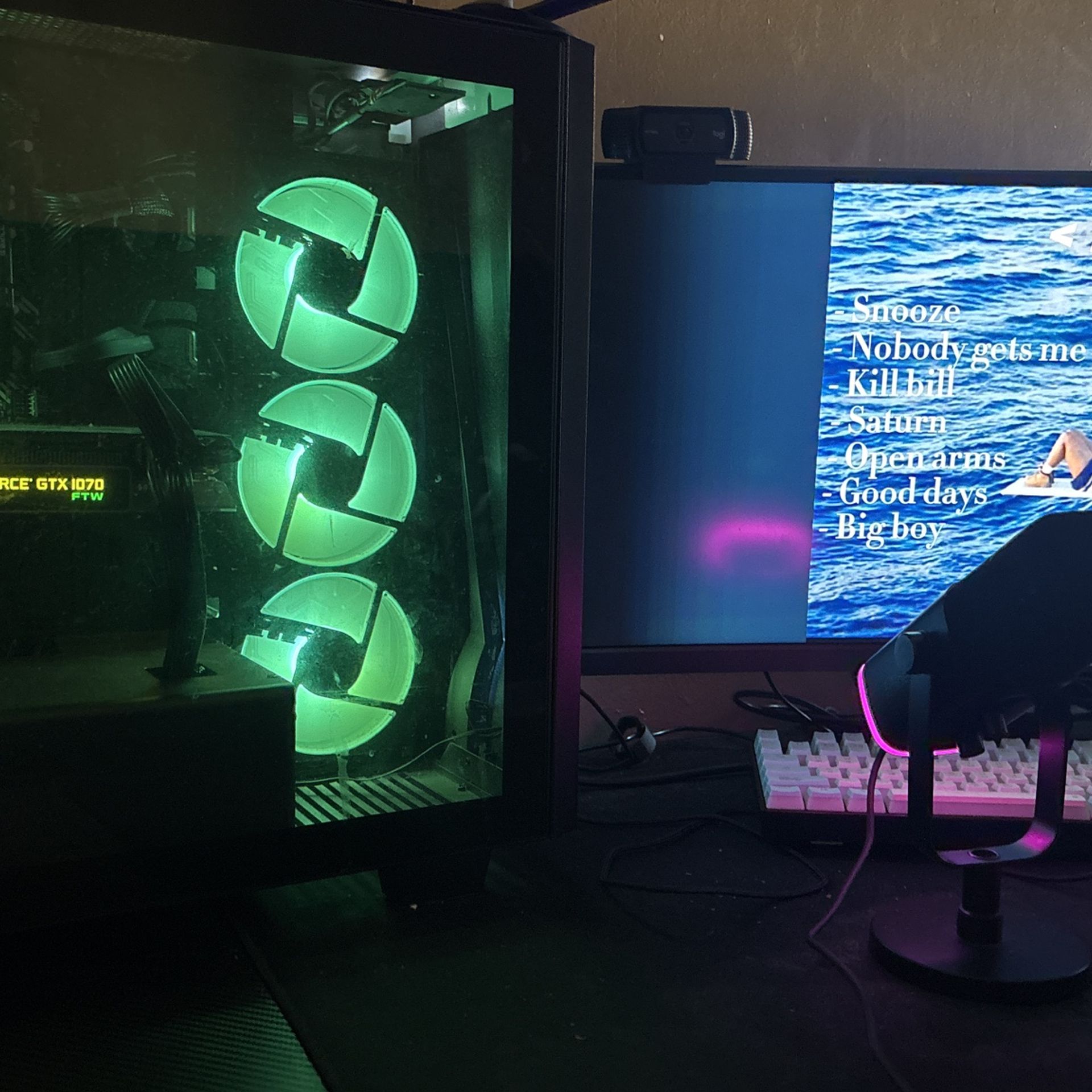 Gaming/streaming Setup