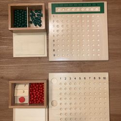 Montessori Math Material Multiplication And Division Set