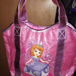 Disney Princess Sofia Tote/Swim Bag! New W/Tags! 