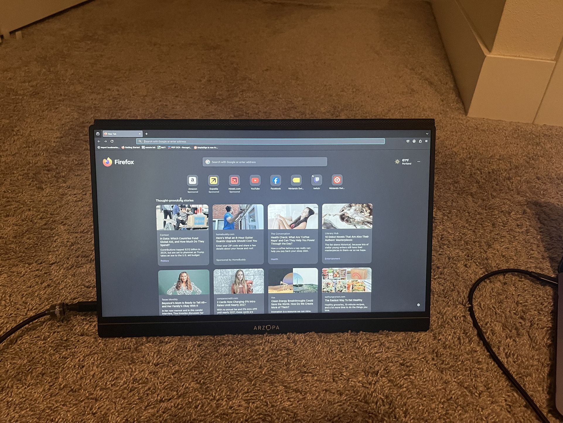 144hz 1080p portable monitor