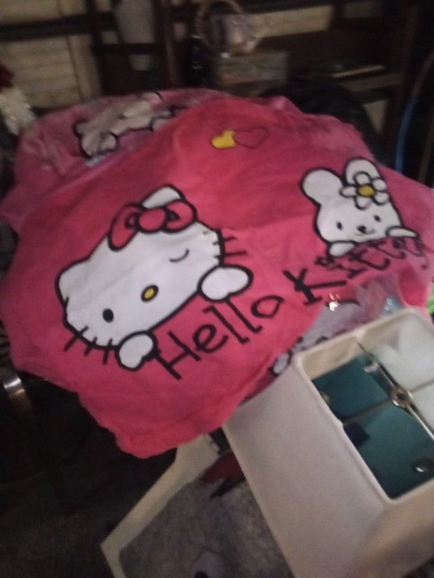 Hello My Kitty Full Bed Sheet Two Sets