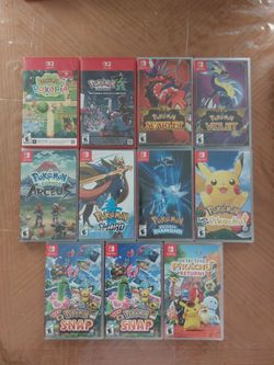 Pokemon Nintendo Switch Games