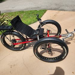 TRIDENT TERRAIN E TRIKE FAT TIRE FOLDABLE FOR TRANSPORTATION 