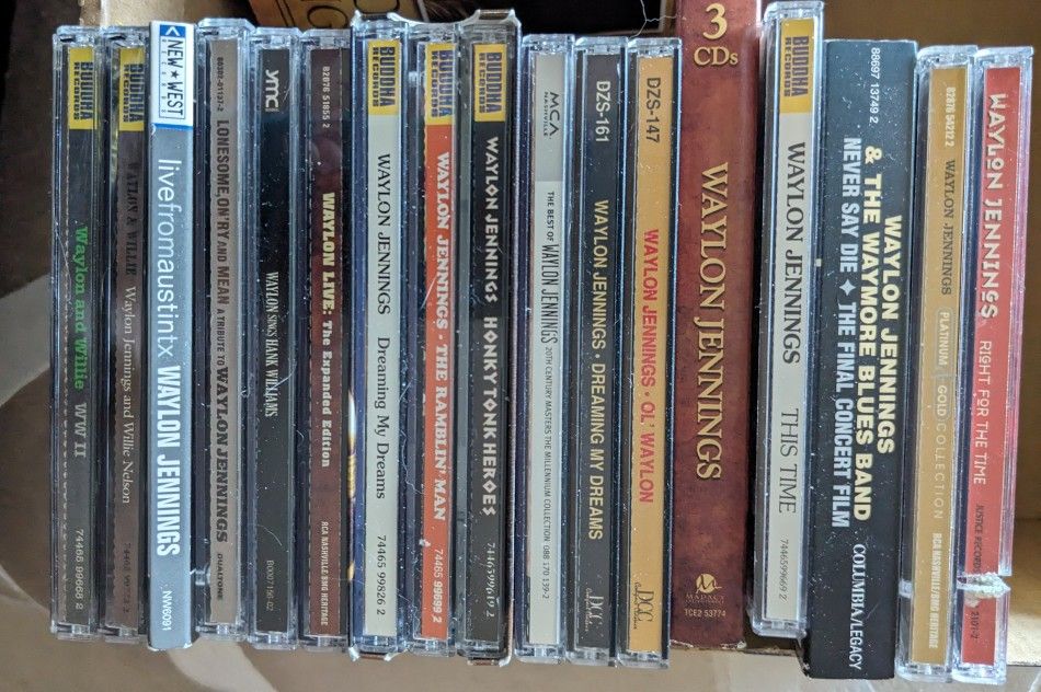 Waylon Jennings CD Collection