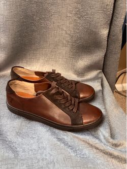 Frye women’s leather lace-up sneakers