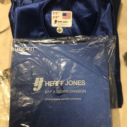 Blue Cap and Gown