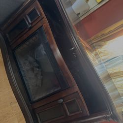 Fireplace TV Stand 