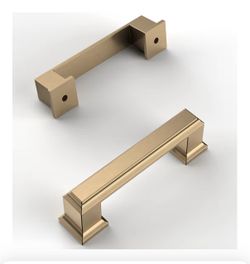 10 Pack Champagne Bronze Cabinet Pulls 3 Inch(76mm) Hole Center Cabinet Hardware New