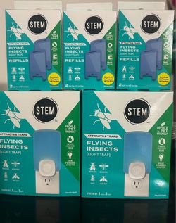 Combo Stem flying insects light trap and refills