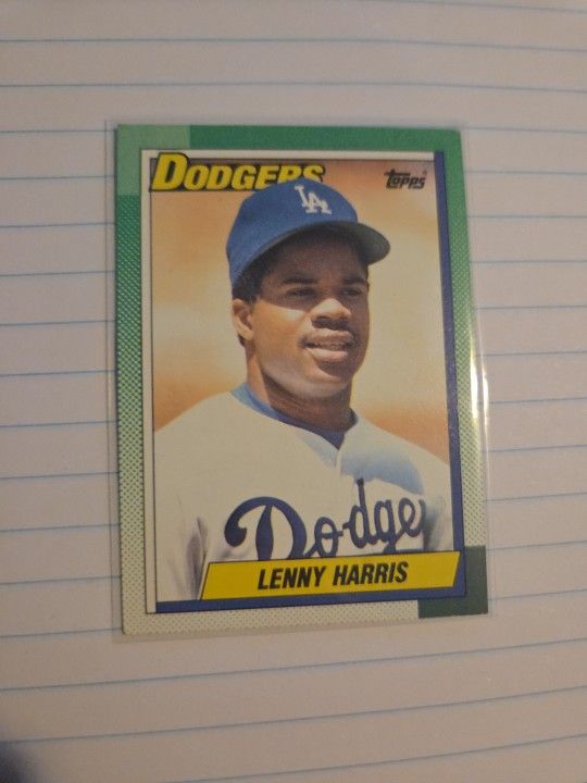 1990 Topps Lenny Harris #277 Baseball Card