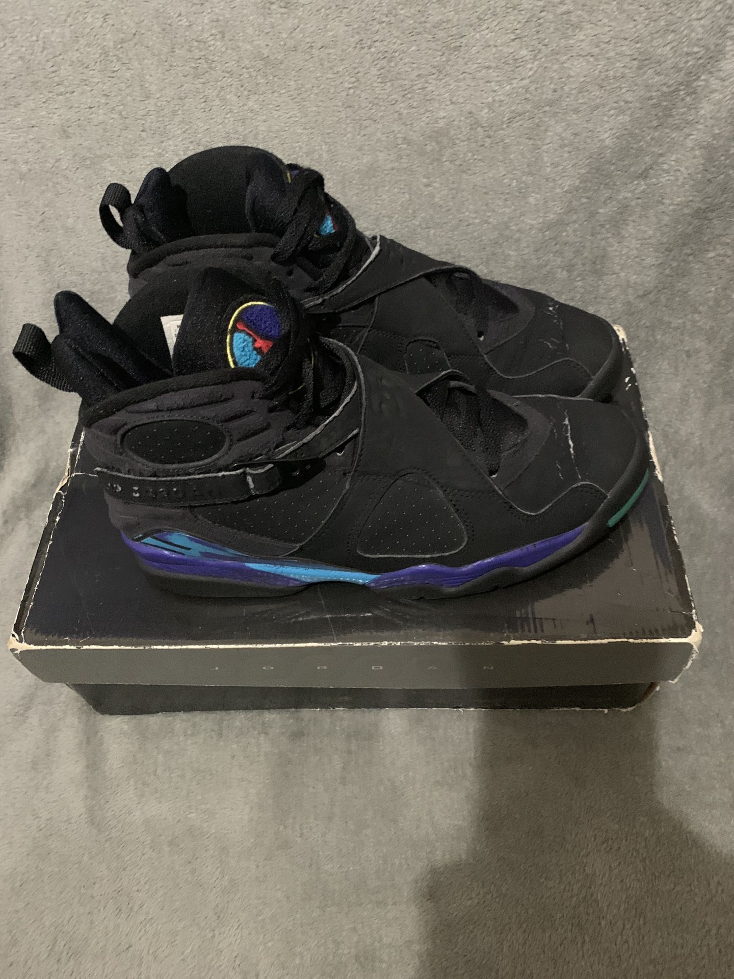 2007 Air Jordan Aqua 8 Sz 10
