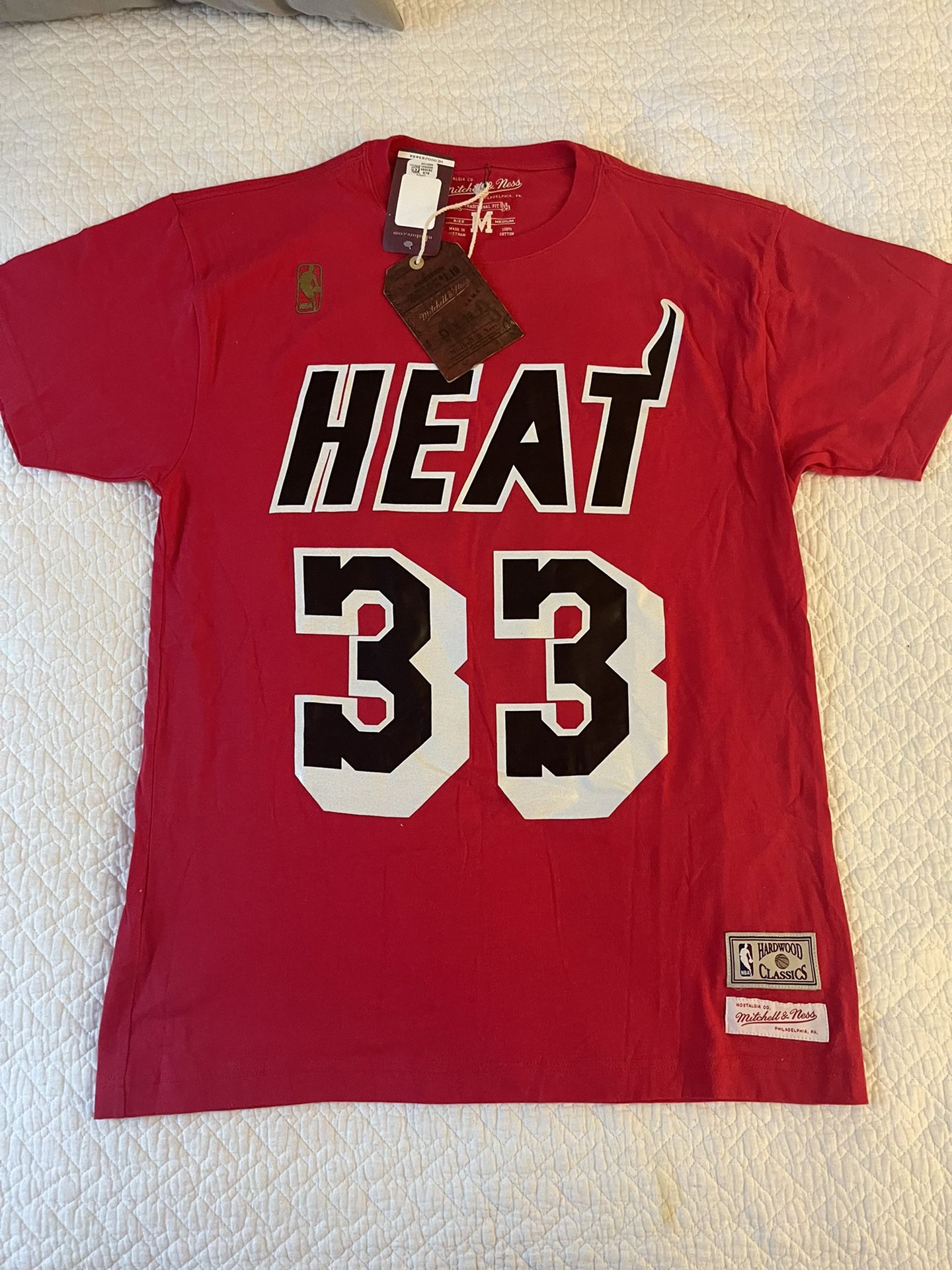 Miami Heat- Alonzo Mourning Jersey Shirt 