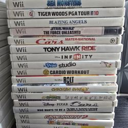 Nintendo Wii 20 Game Lot Number 2