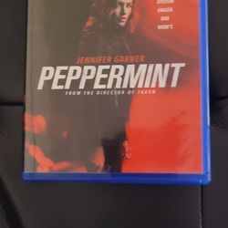 $5 BLU RAY MOVIE. PEPPERMINT. BLU RAY / DVD ONLY. NO DIGITAL. $5 OR TRADE FOR A MOVIE TITLE I DO NOT ALREADY OWN.