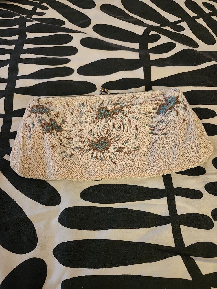 VINTAGE BEADED BAG