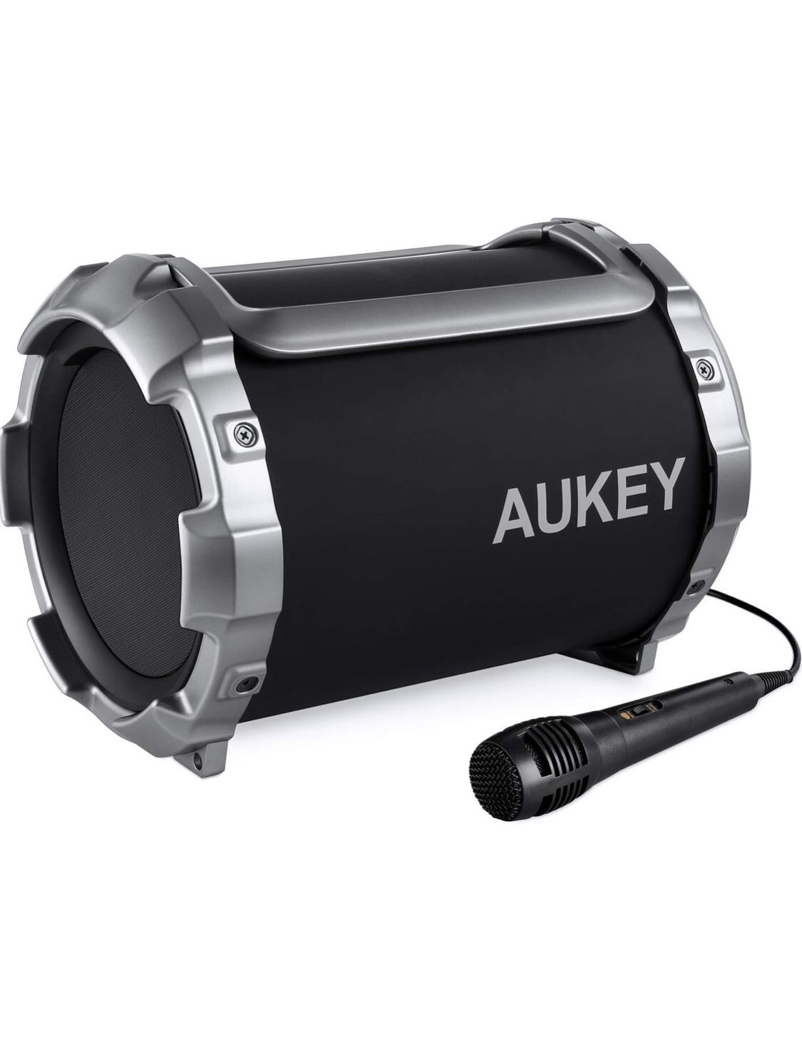 💰85 ❤️ Brand New！💰85 AUKEY Portable Bluetooth Speaker with Microphone, Adjustable Bass, FM Radio and 8 Hours Playtim