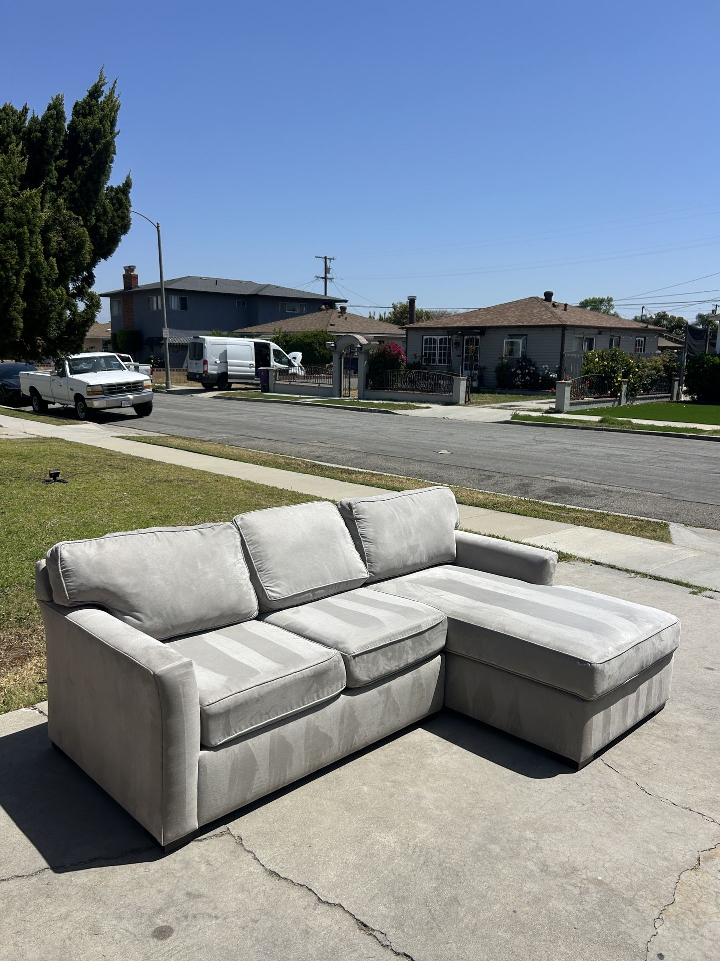 Grey Sectional Couch Sofá