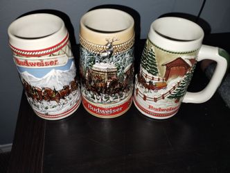 Budweiser mugs