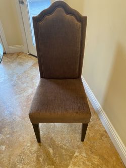 6 Dinning Velvet Chairs