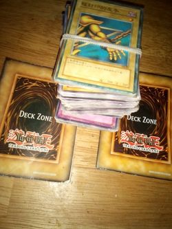Yu-Gi-Oh Deck Zone & A Deck Of Cards