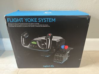 New Logitech G PRO Flight Yoke System Professional Simulation - (contact info removed)67