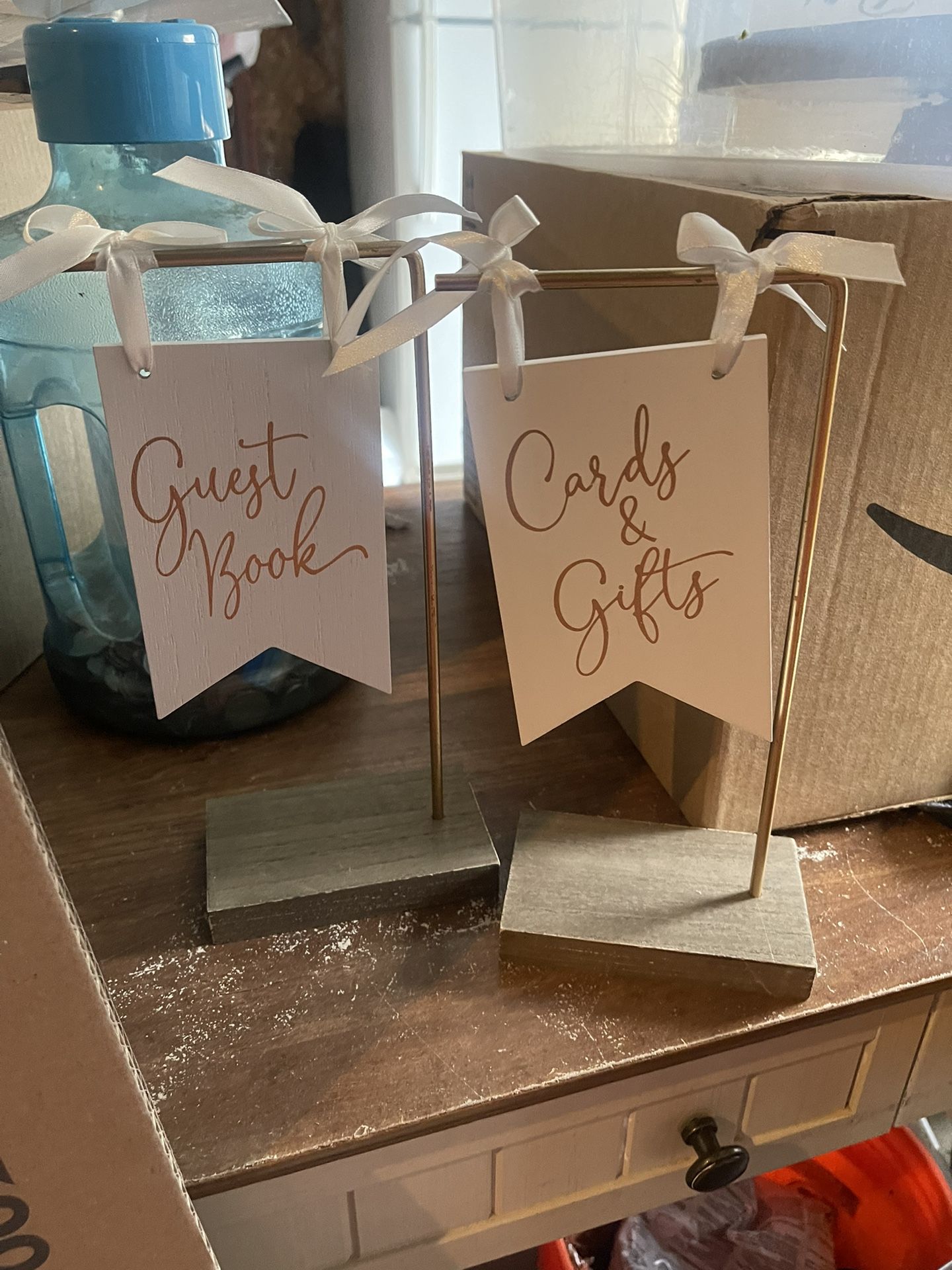 Table Signs For Weddings