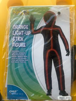 Halloween Costume Stick Figure