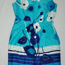 Spense Floral  Sheath Women's Dress Size 8