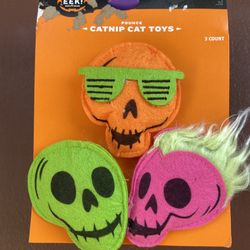 Halloween Catnip Cat Toys 3 Pk.