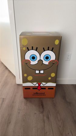 Bearbrick 1000% gold chrome SpongeBob