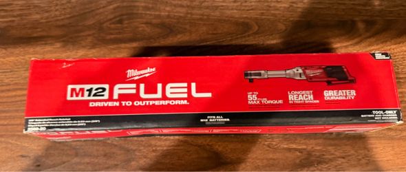 Milwaukee M12 FUEL 3/8” Extended Reach Ratchet – BRAND NEW (2560-20)