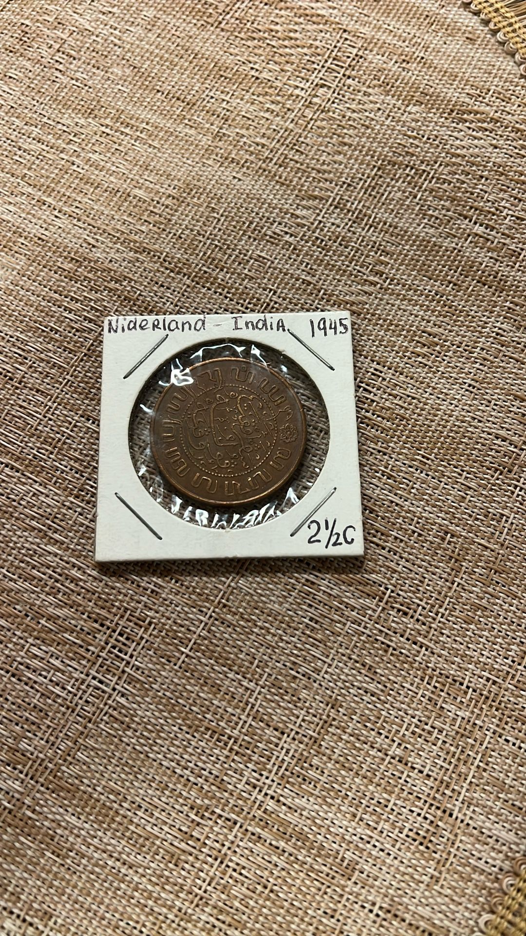 Niderland-India Coin