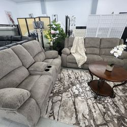 Reclining Sofa And Loveseat