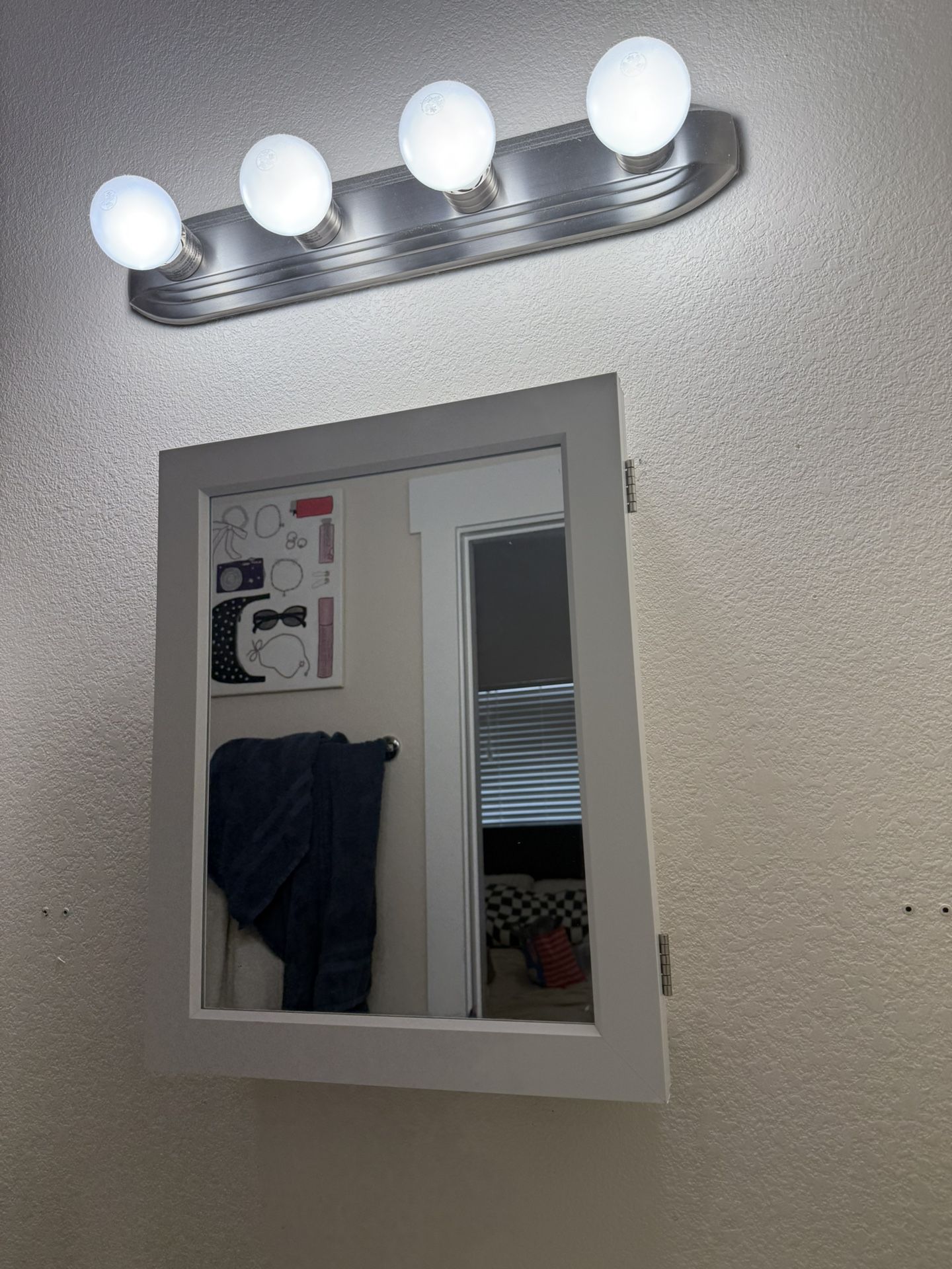 Bathroom Mirror With Cabinet