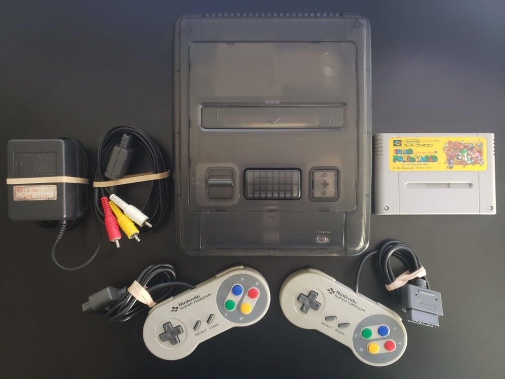 Nintendo Super Famicom SNES Console w/ Super Mario World Bundle
