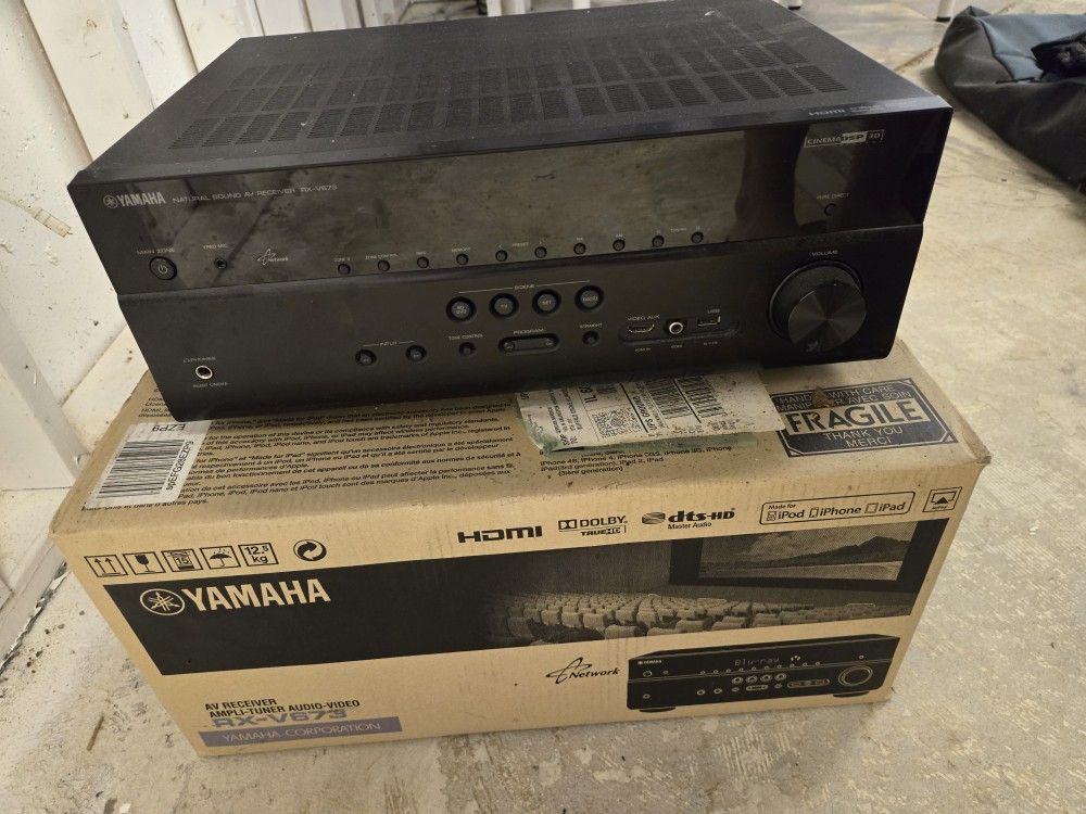 Yamaha RX-v673 Receiver