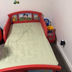 Mickey Mouse Toddler Bed