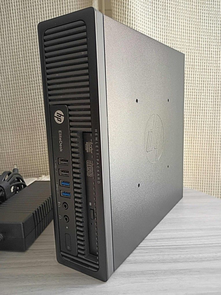 HP EliteDesk Win 10 Pro i3 3.4ghz 16GB Ram 256GB SSD Mini Desktop PC Computer