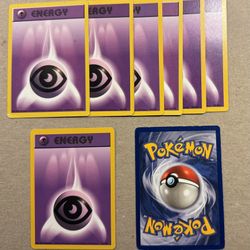 Pokemon 1999 Cards Psychic Energy Cards # 101