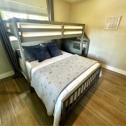 Twin & Full size Bunk Bed set