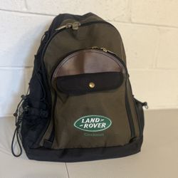 Land Rover branded backpack