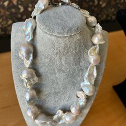 Unique Freshwater Natural Pearl Necklace