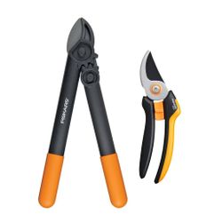 Fiskars Lopper & Hand Pruner Garden Trimming Set