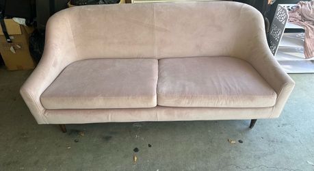 Pink couch