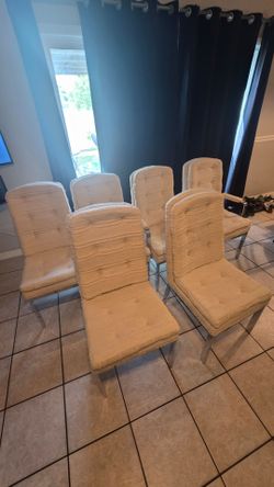 Dining chair set 6
