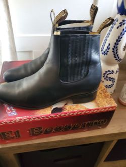 Boots Botas el Beserro  Mexico leather 28.0 Mexico size .US size 9.5