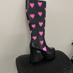 Black Gogo Boot